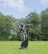 Ferdinand Lepcke (Coburg 1866-1909 Berlin) Phryne 1 - bronze c.1900a