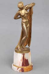 Ferdinand Lepcke (Coburg 1866-1909 Berlin) Phryne 3 - bronze c.1900a