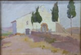 Hortensi Güell i Güell (Reus, Pr. of Tarragona 1878-1899 Salou, Pr. of Tarragona) Hermit of St. Anne - oil on canvas 1890-99 [Castellvell del Camp, Pr. of Tarragona]