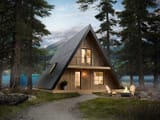 A frame Cabin
