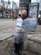 Welcome to Ukraine, liberal European democracy.