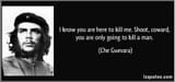 che last words