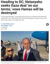 netanyaho trump