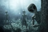 aliens-creature-forest-600nw-2109578969