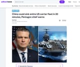 US NAVY ITS OVER