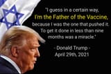 Trump Father of the Vaccine COVID MIGA 526
