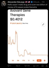 Vivek Axovant medical scam