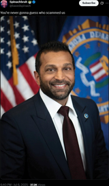 USA epstein kash patel