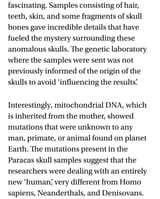 Elongated Skull Aliens DNA