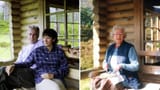 Epstein at the Queens cabin