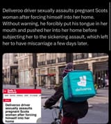 deliveroo delivers rape
