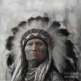 native-american-art-black-portrait-gull-g