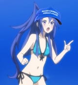 SymphogearBluehairbikinigirl