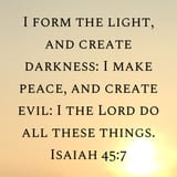 Isaiah 45 7