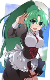mion dressed up