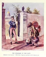 The_Stranger_at_our_Gate,_by_Frank_Beard