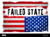 flag-of-the-united-states-of-america-with-the-slogan-failed-state-2CAAM8W