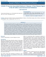 COVID19VaccineAssociatedParkisonsDiseaseAPrionDiseaseSignal