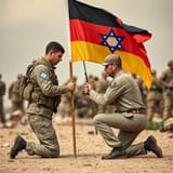 german begging israel for forgiveness