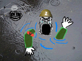 glub glub glub ack