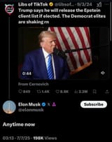 Elon calls out trump again
