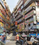 Average indian street