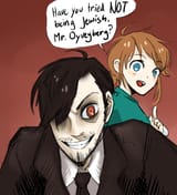 Spoiler; He has not
