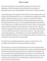 columbine hoax