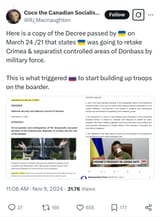 catalyst russia ukraine war was Ukraine decree