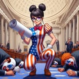 ai_art_miss_clown_america_with_scroll_of_grievances