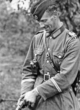 Russian collaborator soldier