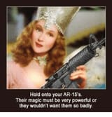 Hold onto your AR15s their magic must be very powerful