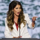 kristi noem pointing