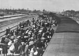 Auschwitz May 1944 Jews from Romania arrive