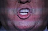 trump mouth
