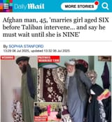 Islam - She Must Be Nine Years Old Before You Can Marry Her