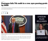 military fails 7th audit