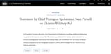 the ukraine aids is america first