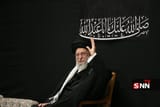 BREAKING The Supreme Leader of Iran, Ayatollah Khamenei, was seen in public at the mourning ceremony at Imam Khomeini&#039;s Hussainiya in Tehran