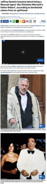 Epstein Ghislaine Mossad