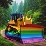 ai_art_bulldozer_painted_with_rainbow_colors