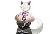 AI Momiji as Lulu with a kaggy doll