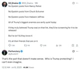 who is trump protecting