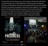 Tens of thousands of Ukrainian civilians are being illegally held by Russia in modern-day gulags – prisons and special camps 06-07-2025 Concentration camps, occupied territories P3
