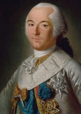 Louis Philippe d&#039;Orléans with the insignia of the grand master of the Grand Orient de France, the governing body of French freemasonry