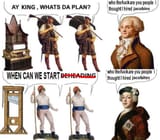 french revolution and jacobites in a nutshell as evola cries in the corner