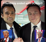 Friendship ended with DONALD