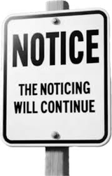 notice