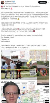FBI was behind trump assassination attempt