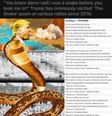 trump is a snake